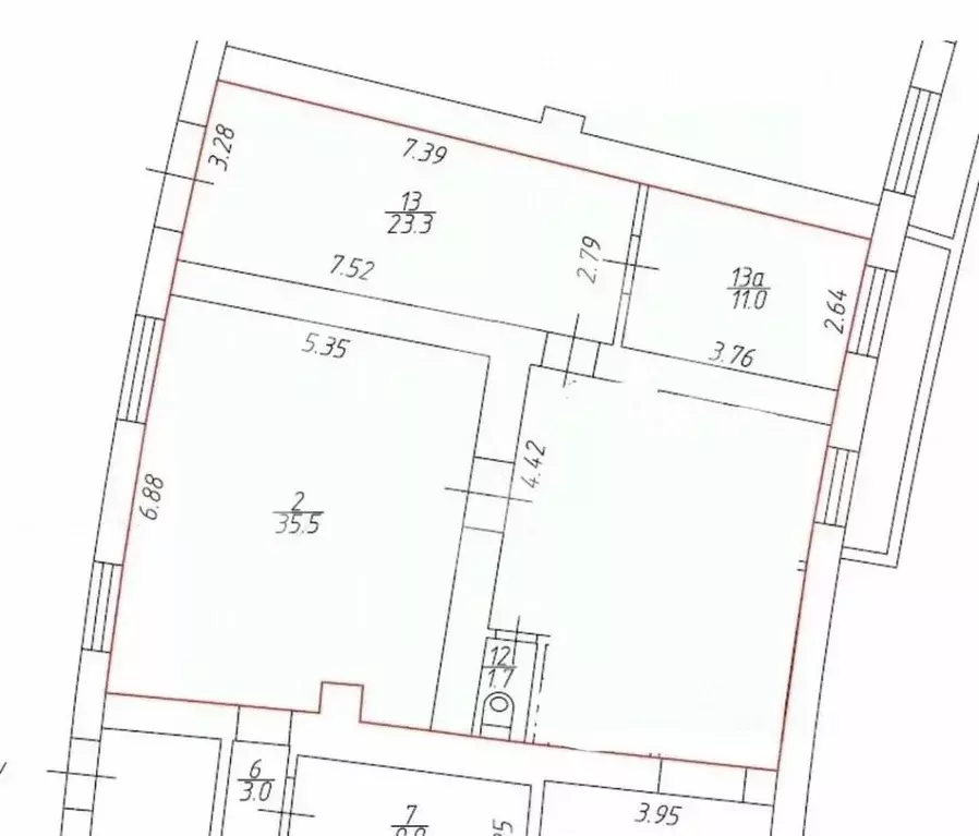 Помещение свободного назначения в Москва ул. Довженко, 6 (101 м) - Фото 2