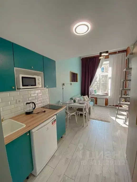 Студия Санкт-Петербург Лермонтовский просп., 10/53 (22.0 м) - Фото 1