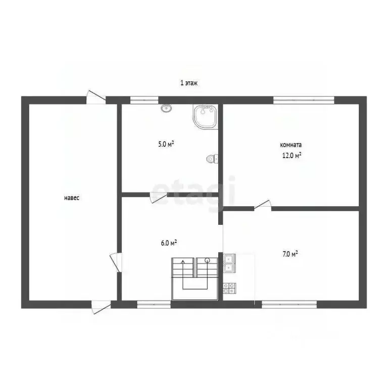 Дом в Тюменская область, Тюмень Лесник СНТ, ул. Мичурина (45 м) - Фото 2
