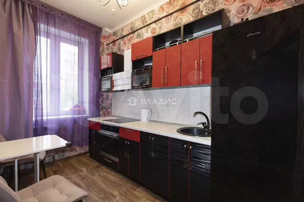 1-к. квартира, 33,6 м, 1/4 эт. - Фото 1