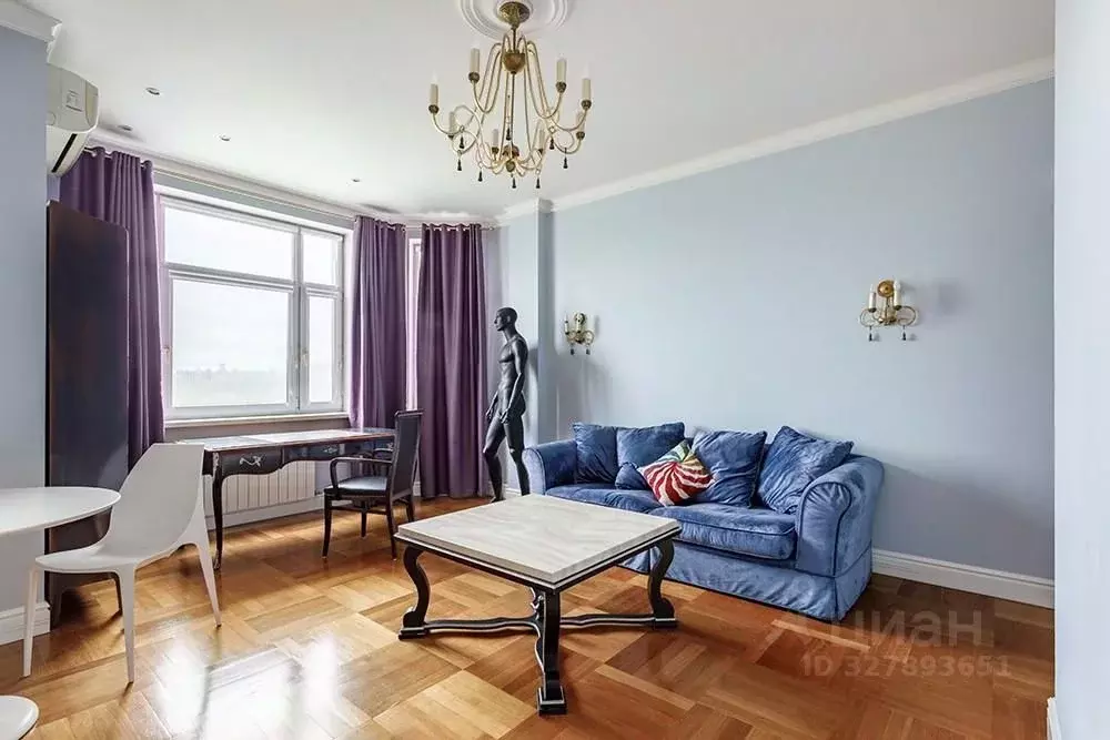 2-к кв. Москва Ломоносовский просп., 29к1 (75.0 м) - Фото 1