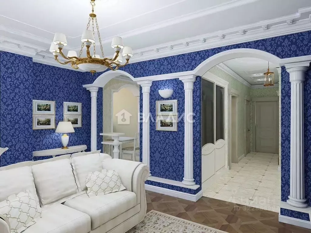 3-к кв. Ростовская область, Ростов-на-Дону ул. Красных Зорь, 15 (90.0 ... - Фото 1