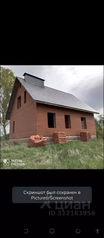 Дом в Смоленская область, Краснинский муниципальный округ, д. Павлово ... - Фото 2