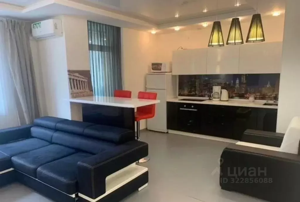 Студия Свердловская область, Екатеринбург ул. Шевченко, 20 (36.8 м) - Фото 1