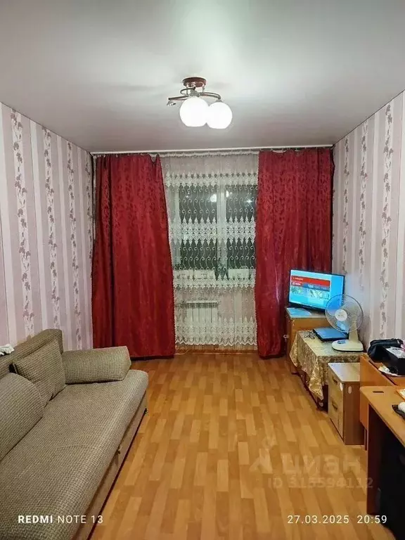 1-к кв. Иркутская область, Иркутск ул. Марии Цукановой, 8/8 (35.0 м) - Фото 0
