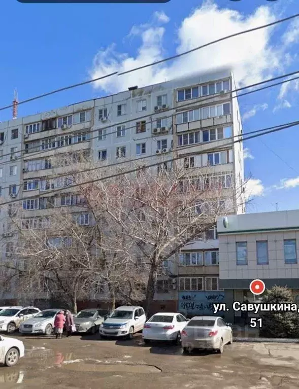 3-к кв. Астраханская область, Астрахань ул. Савушкина, 51 (61.3 м) - Фото 1
