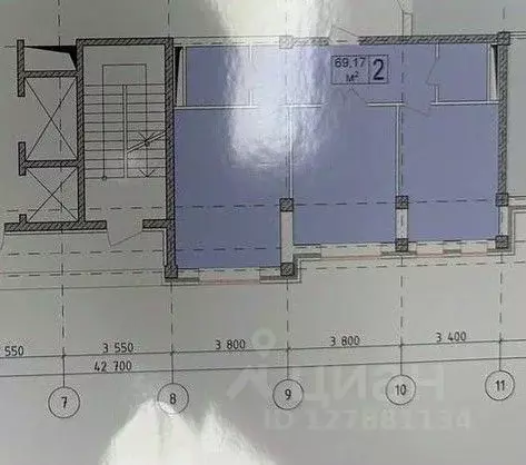 2-к кв. Чеченская республика, Грозный Социалистическая ул., 14 (69.17 ... - Фото 2