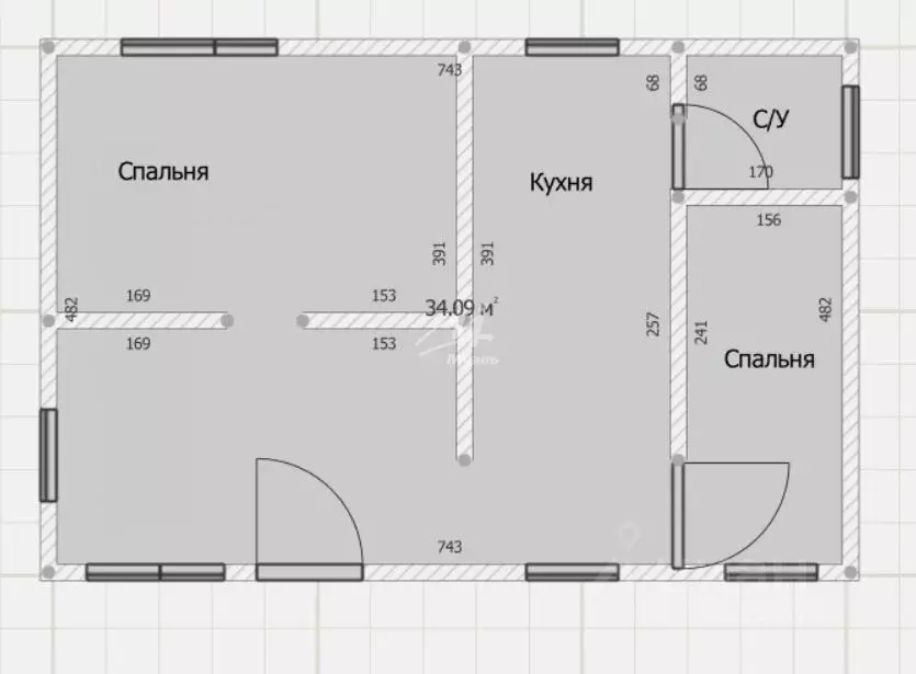 Дом в Севастополь Орбита садоводческое товарищество, 51 (74 м) - Фото 2
