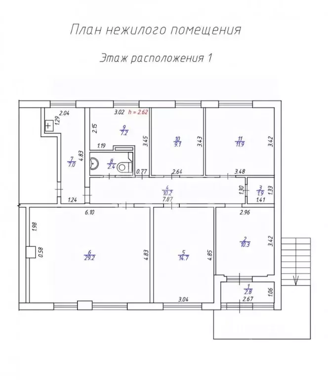 Офис в Удмуртия, Ижевск ул. 10 лет Октября, 22 (106 м) - Фото 2