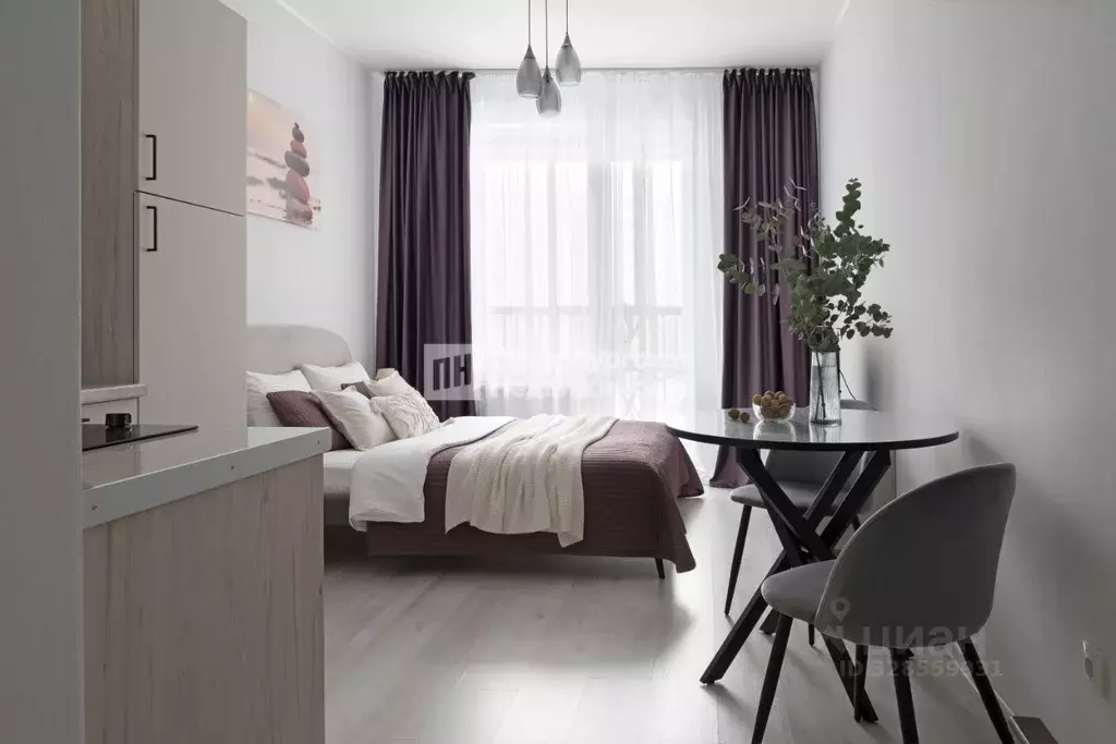 Студия Санкт-Петербург Светлановский просп., 8 (23.1 м) - Фото 1