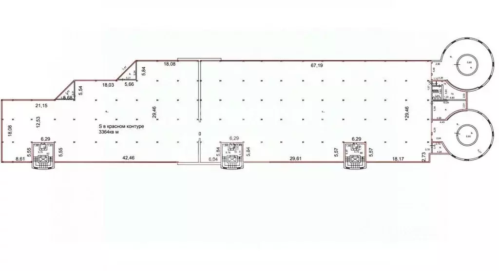 Помещение свободного назначения в Московская область, Красногорск бул. ... - Фото 2