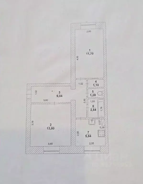 2-к кв. Ульяновская область, Ульяновск ул. Богдана Хмельницкого, 7 ... - Фото 1