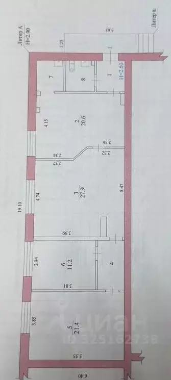 Помещение свободного назначения в Волгоградская область, Волжский ул. ... - Фото 2