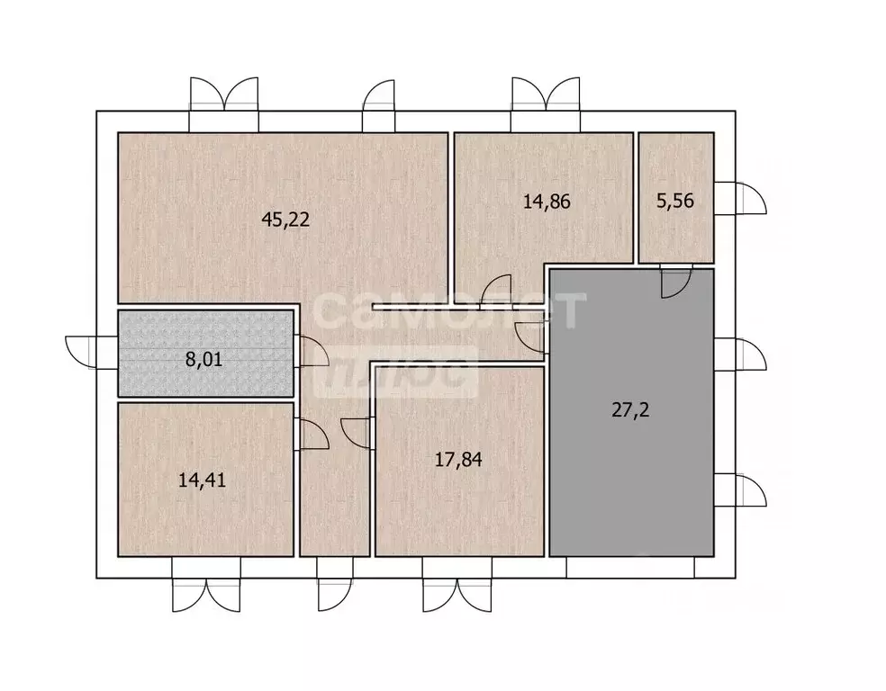 Дом в Тюменская область, Тюменский муниципальный округ, д. Малиновка, ... - Фото 2
