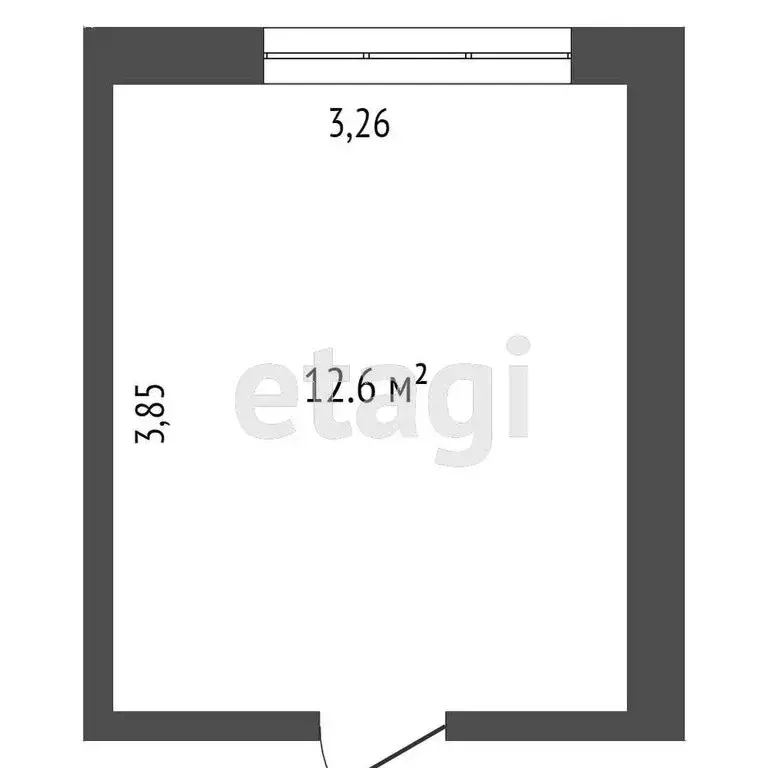 1к в -комнатной квартире (12.5 м) - Фото 1