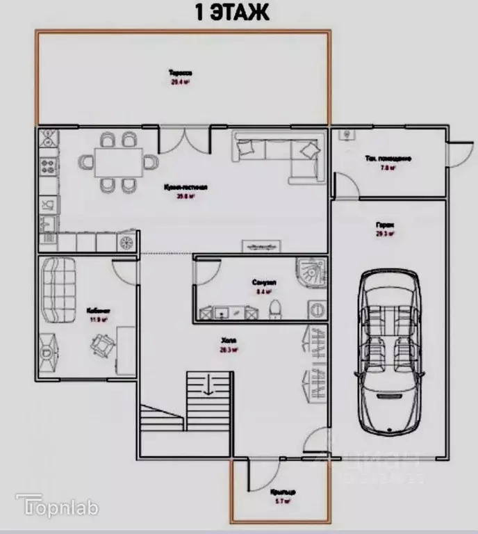 Дом в Тульская область, Щекинский район, Крапивенское с/пос, пос. ... - Фото 2