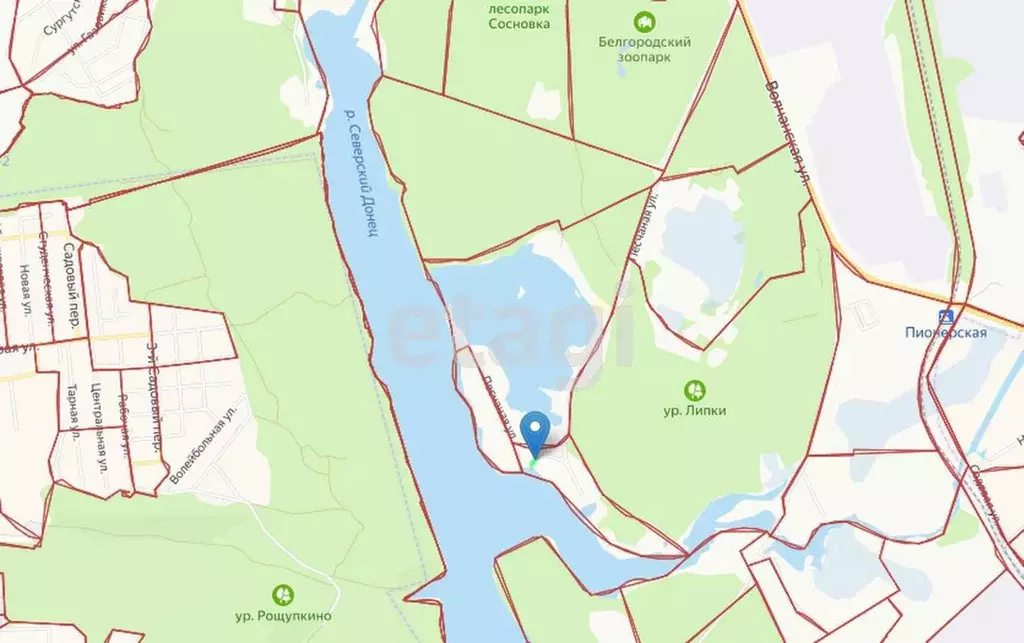 Участок в Белгородская область, Белгород Песчаная ул., 24 (12.0 сот.) - Фото 1