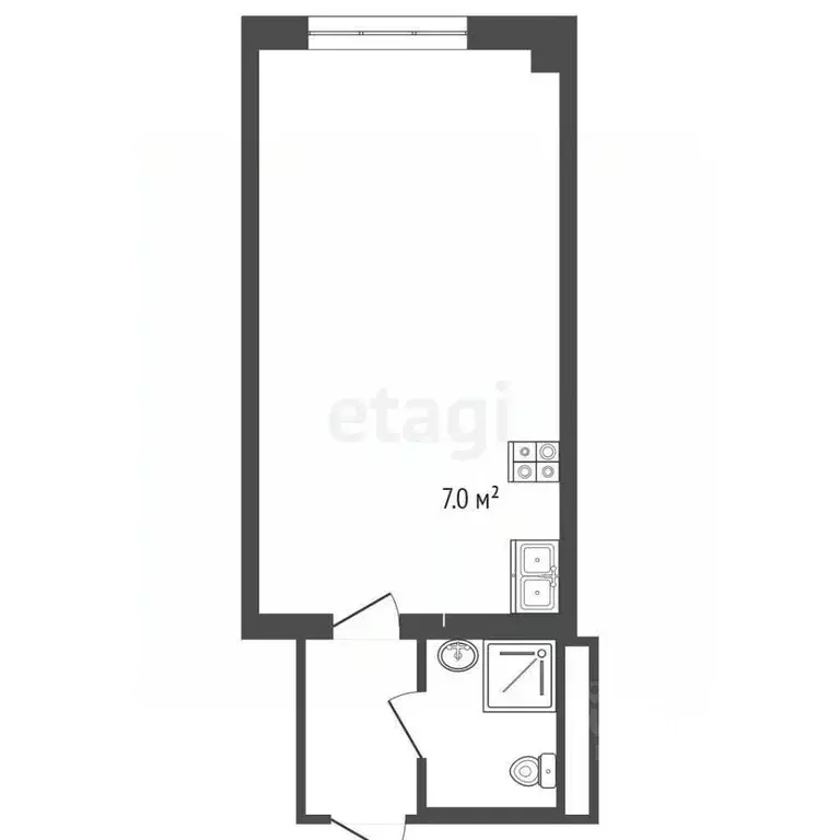 1-к кв. Крым, Ялта ул. Дражинского, 48В (54.0 м) - Фото 2