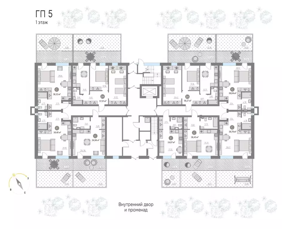 Студия Тюменская область, Тюменский муниципальный округ, с. Кулаково ... - Фото 2