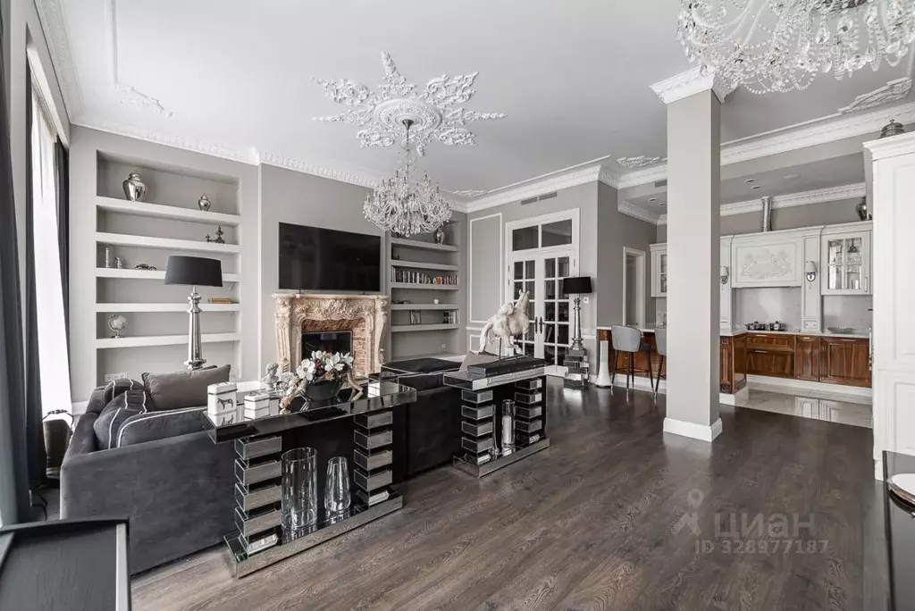 2-к кв. Москва Серебряническая наб., 19 (140.0 м) - Фото 0