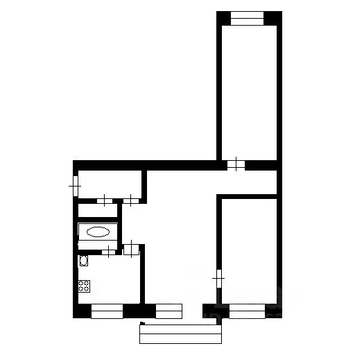 3-к кв. Бурятия, Улан-Удэ просп. Строителей, 8 (59.1 м) - Фото 2