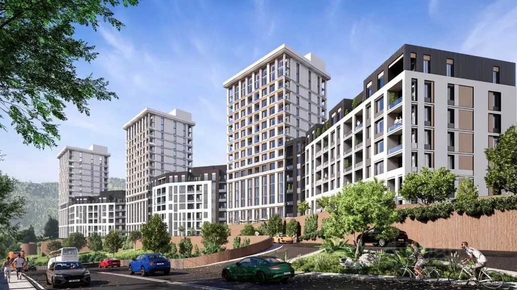 1-к кв. Крым, Ялта муниципальный округ, Массандра пгт Ботаника жилой ... - Фото 0