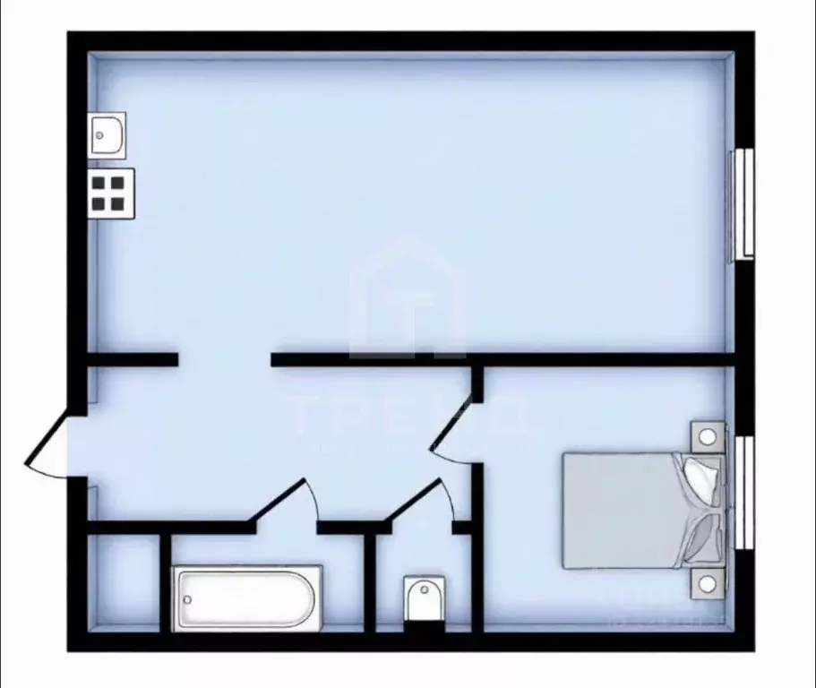 1-к кв. Санкт-Петербург Яхтенная ул., 31 (40.0 м) - Фото 2