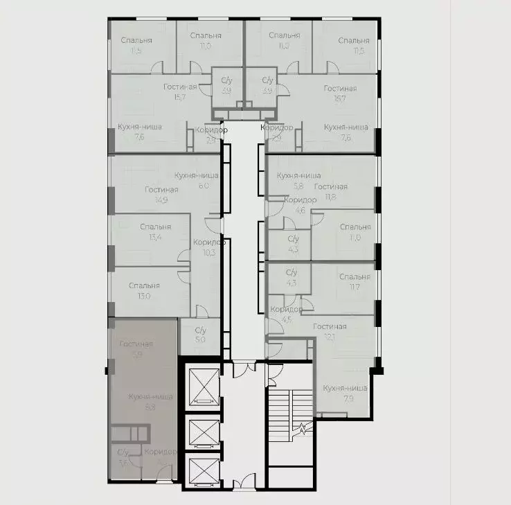 1-к кв. Москва ул. Наметкина, 10Д (37.5 м) - Фото 2