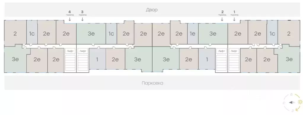 3-к кв. Воронежская область, Новоусманский район, пос. Отрадное ул. ... - Фото 2