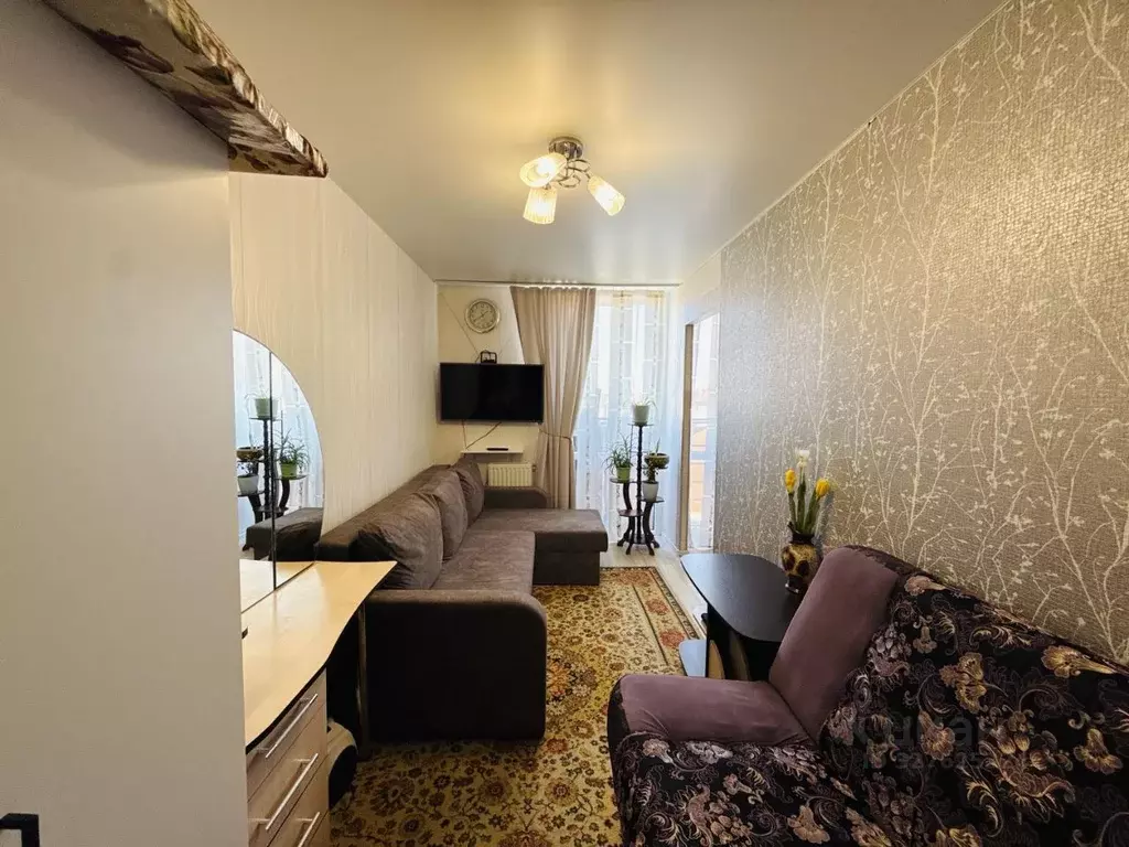 1-к кв. Калининградская область, Гурьевский муниципальный округ, пос. ... - Фото 1