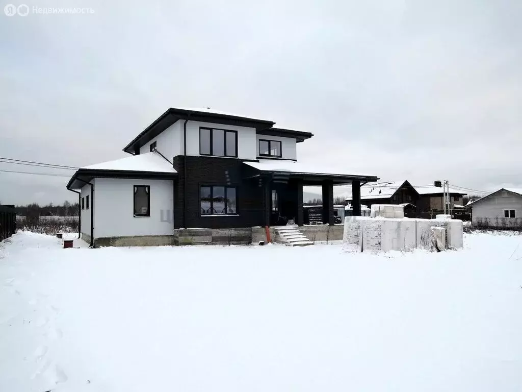 Дом в деревня Гаврино, КП Новое Гаврино, Луговой проезд (168.9 м) - Фото 1