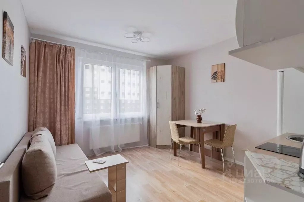 Студия Санкт-Петербург дор. Муринская, 27к3 (18.0 м) - Фото 2
