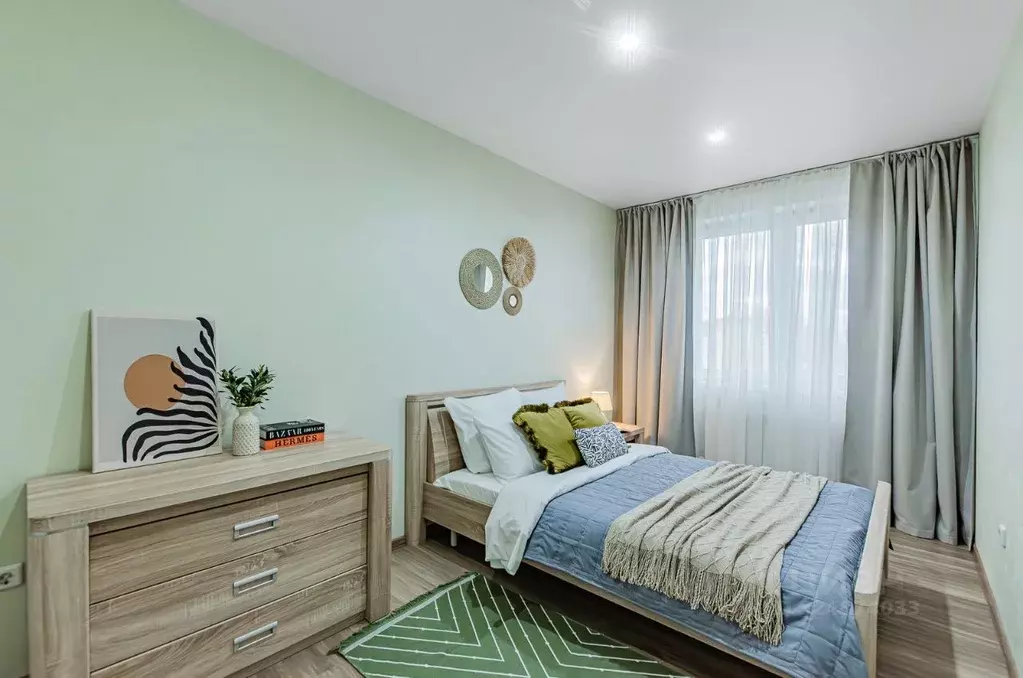 2-к кв. Татарстан, Казань ул. Бондаренко, 34 (61.0 м) - Фото 1