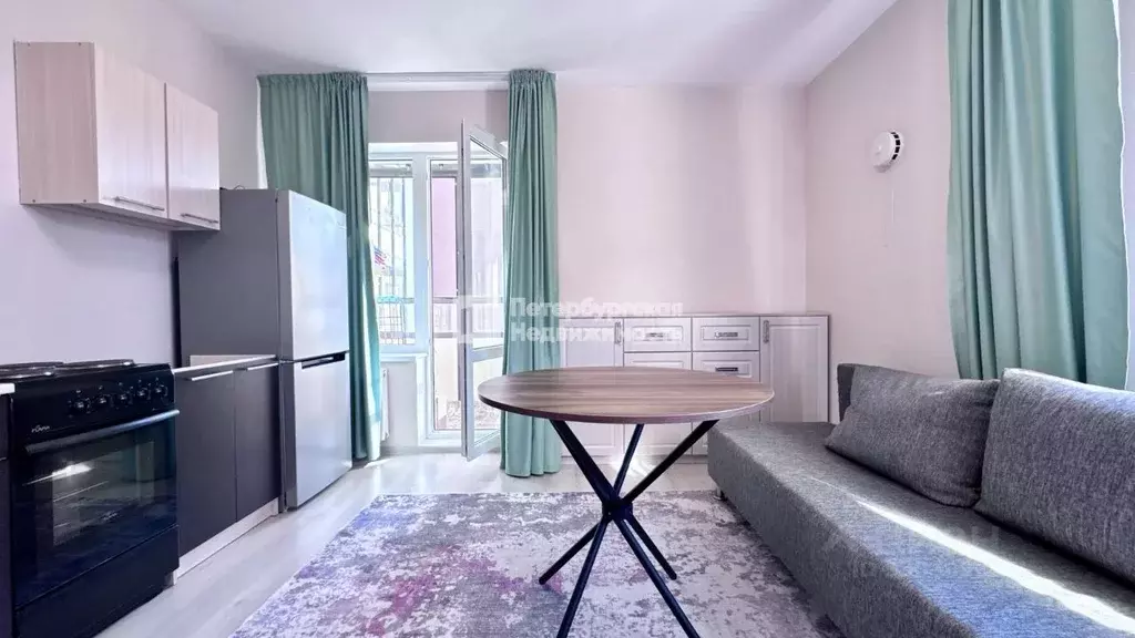 Студия Санкт-Петербург ул. Генерала Кравченко, 8 (24.5 м) - Фото 1