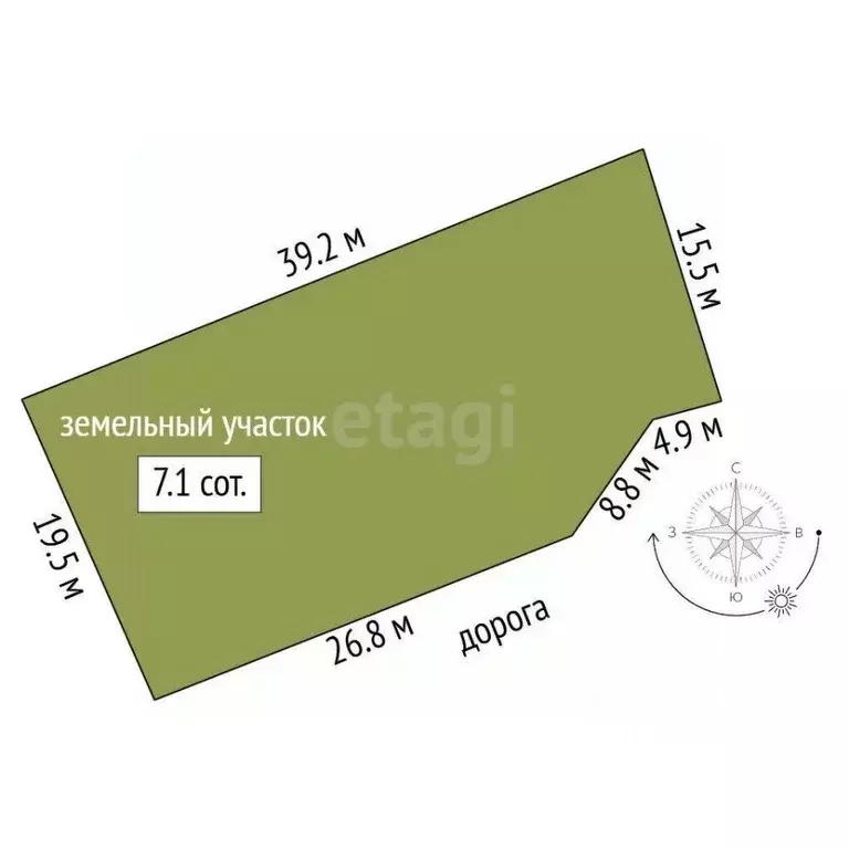 Участок в Крым, Феодосия Здоровье садоводческое товарищество, проезд ... - Фото 2