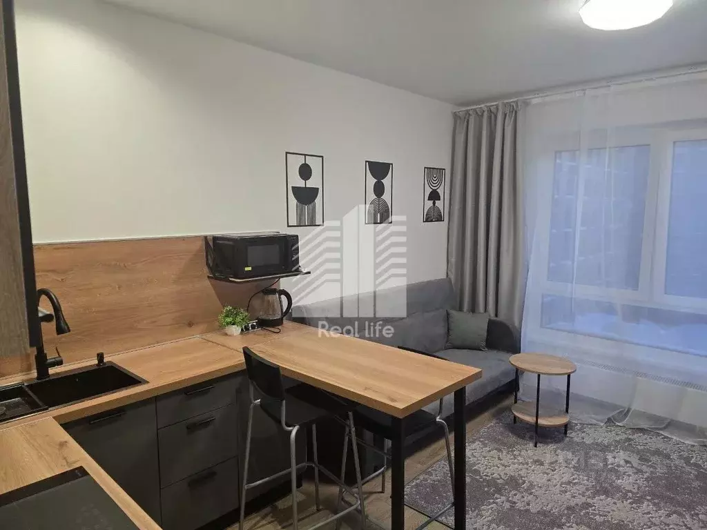 Студия Москва ул. Братьев Бромлей, 5к2 (21.5 м) - Фото 1