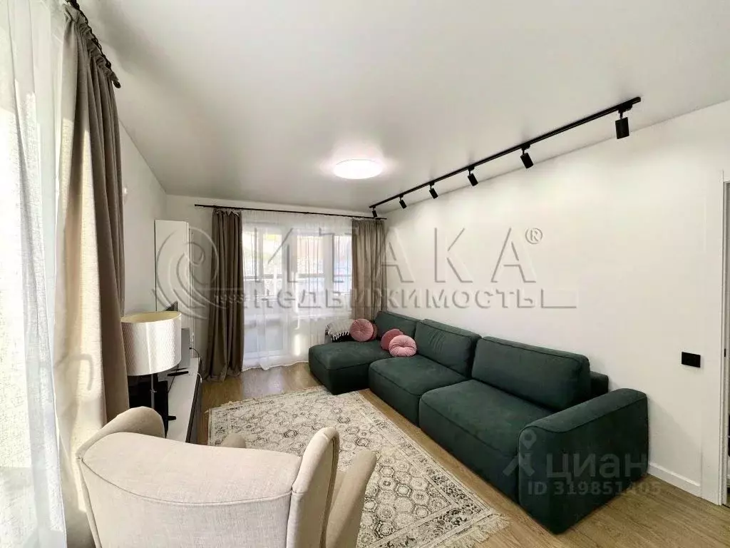 2-к кв. Ленинградская область, Всеволожский район, Бугровское ... - Фото 2