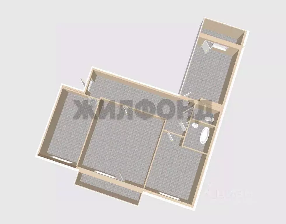 3-к кв. Белгородская область, Белгородский район, пос. Майский Садовая ... - Фото 1