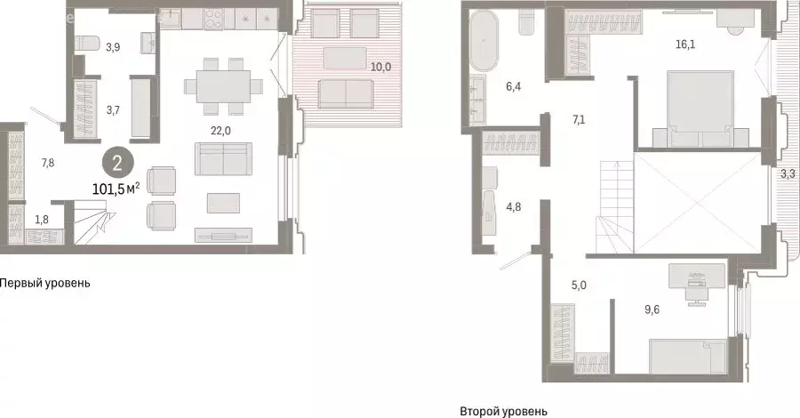 2-комнатная квартира: Екатеринбург, жилой район Вокзальный, улица ... - Фото 1