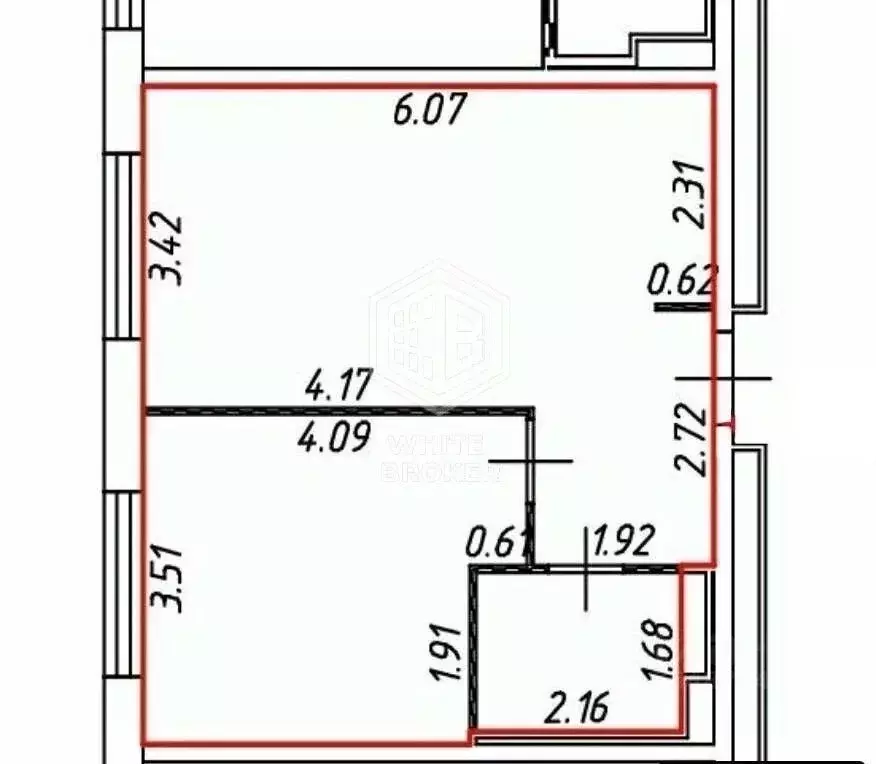 1-к кв. Москва Люблинская ул., 76к2 (41.0 м) - Фото 2