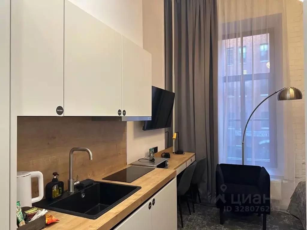 1-к кв. Татарстан, Казань ул. Баумана, 27 (18.0 м) - Фото 2