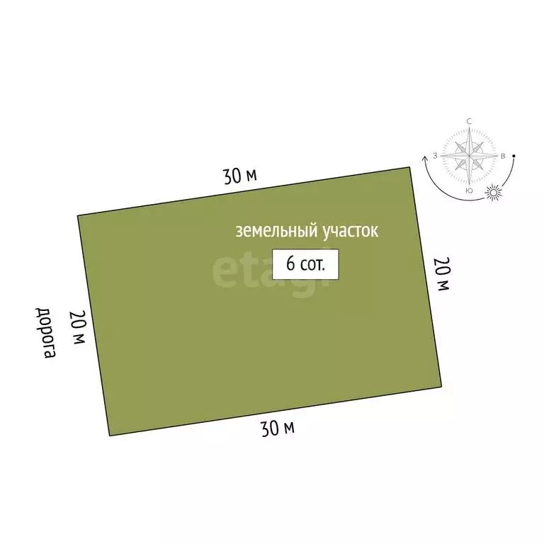 Участок в Челябинская область, Аргаяшский муниципальный округ, деревня ... - Фото 1