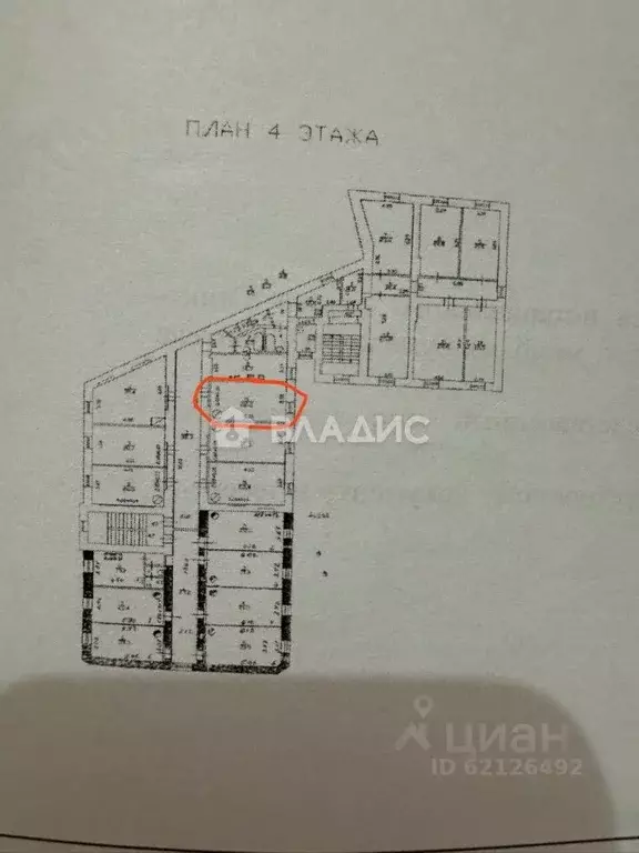 Комната Санкт-Петербург наб. Реки Фонтанки, 110Б (22.4 м) - Фото 2