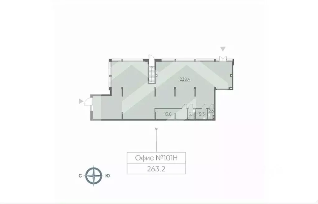 Помещение свободного назначения в Москва ул. Авиаторов, 1 (263 м) - Фото 2