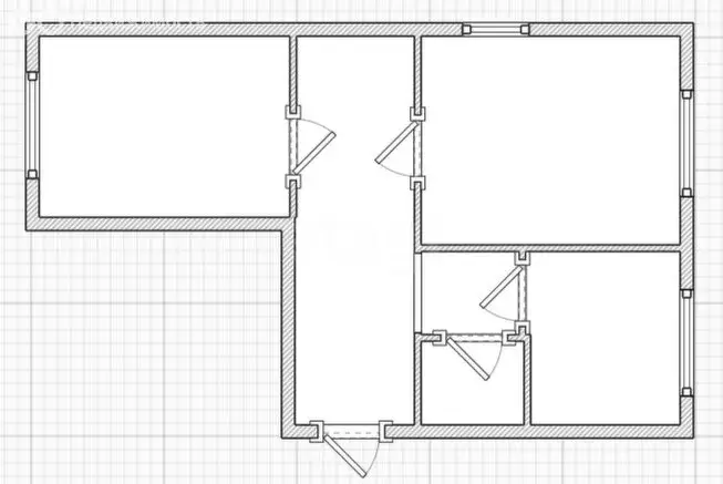 2-комнатная квартира: Галич, Школьная улица, 3 (44 м) - Фото 1