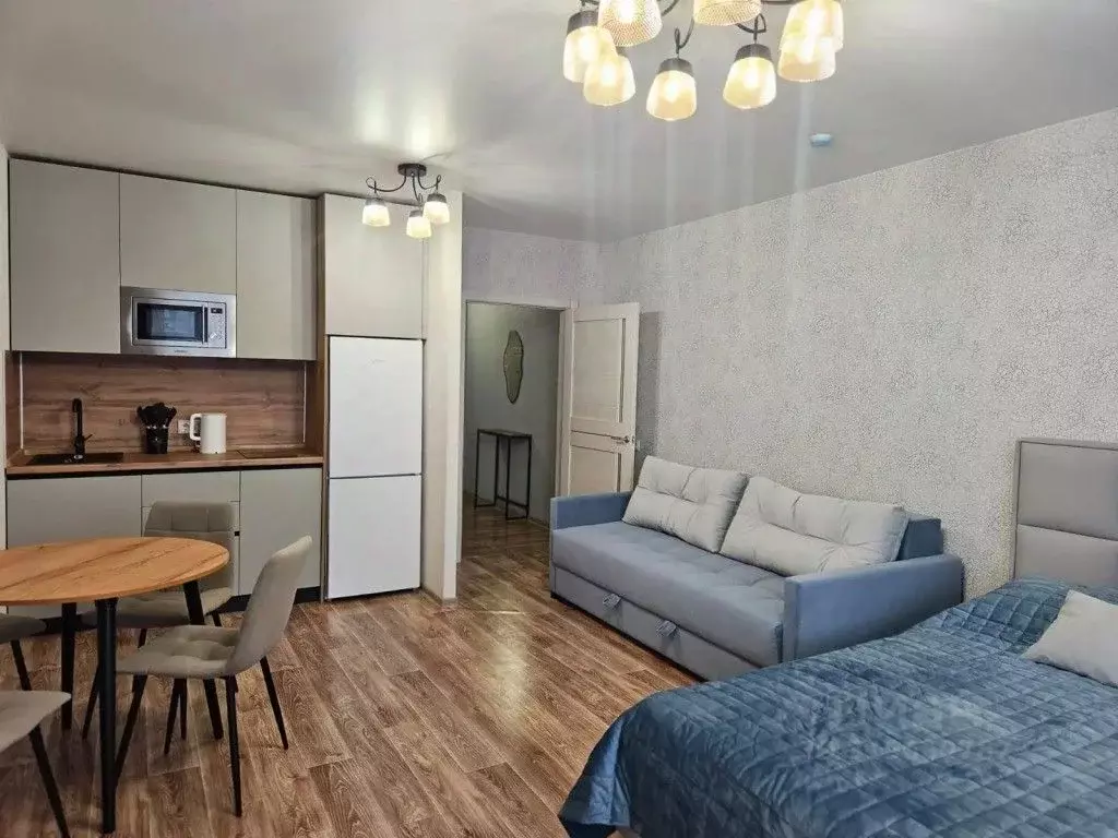 1-к кв. Красноярский край, Красноярск ул. Дубровинского, 110Б (38.0 м) - Фото 0