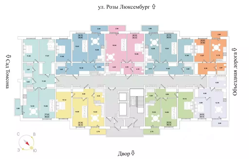 1-к кв. Иркутская область, Иркутск Ново-Ленино мкр,  (37.83 м) - Фото 2