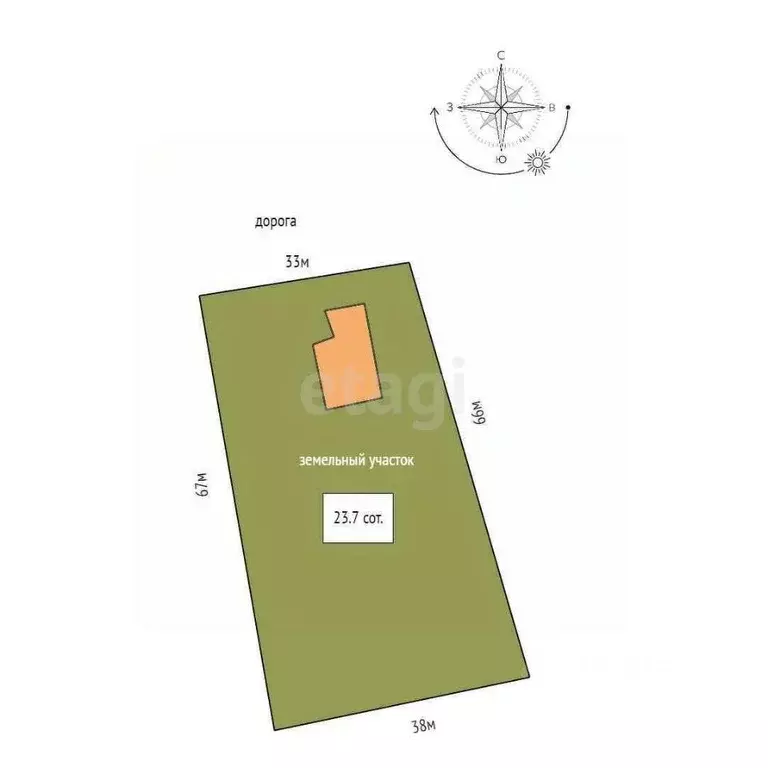 Дом в Башкортостан, Стерлибашевский сельсовет, д. Булаж ул. Растянучка ... - Фото 1