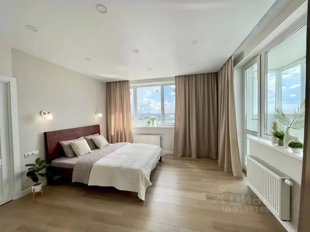 2-к кв. Татарстан, Казань Комсомольская ул., 1 (75.0 м) - Фото 1