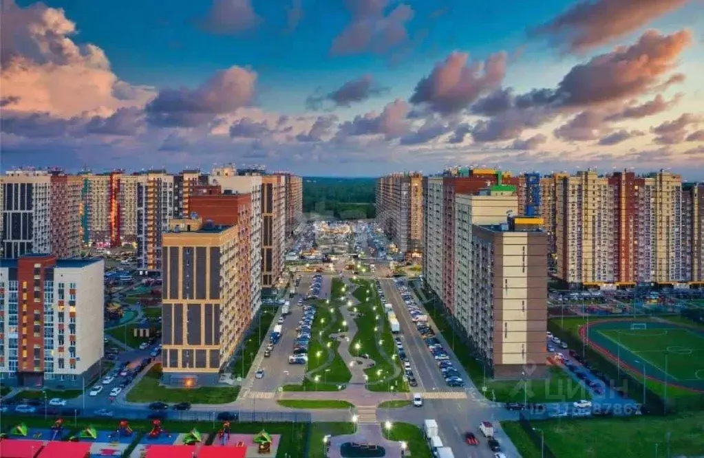 1-к кв. Московская область, Ленинский городской округ, Мисайлово пгт, ... - Фото 1